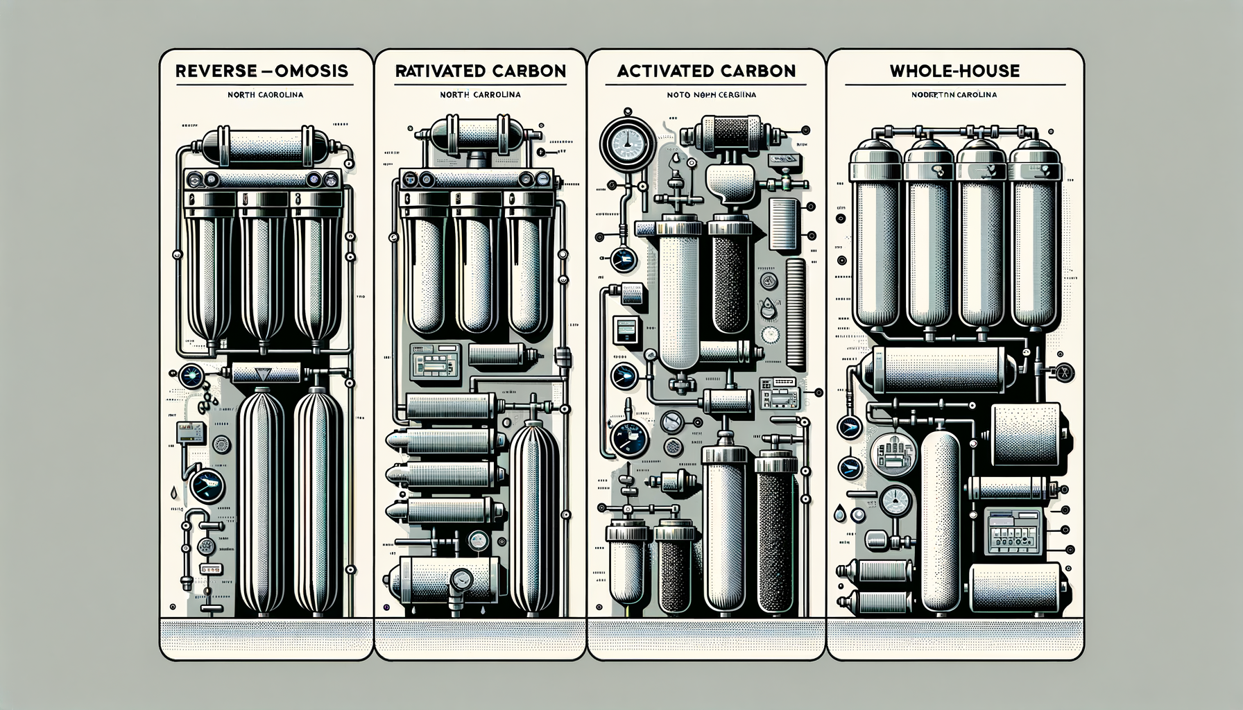 Different types of filtration systems