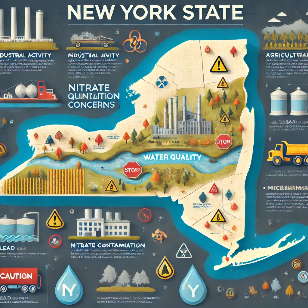 New York State Water Quality Map